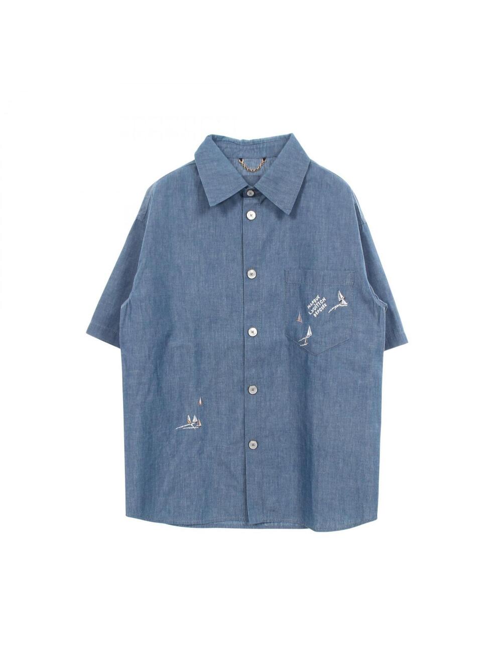Louis Vuitton Embroidered Chambray #362744L10B